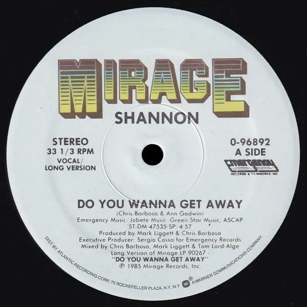 Shannon – Do You Wanna Get Away