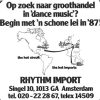 Disco Dance1, 1987, Rhythm Import