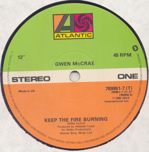 Gwen Mccrae – Keep The Fire Burning