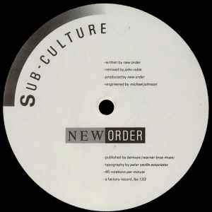 New Order – Sub-culture